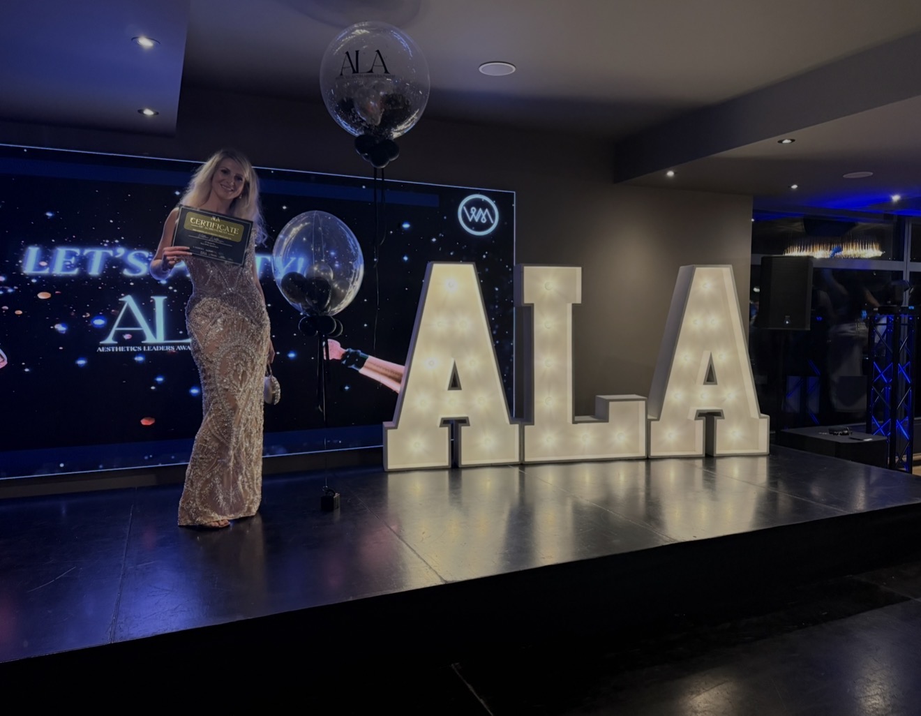 Victoria Watkinson receiving recognition at the 2025 ALA Awards